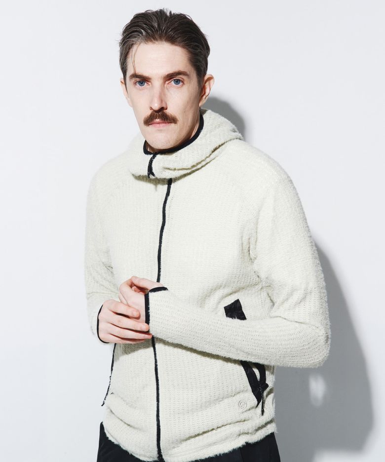 AIR FLEECE HOODED ZIP-UP - SAGE