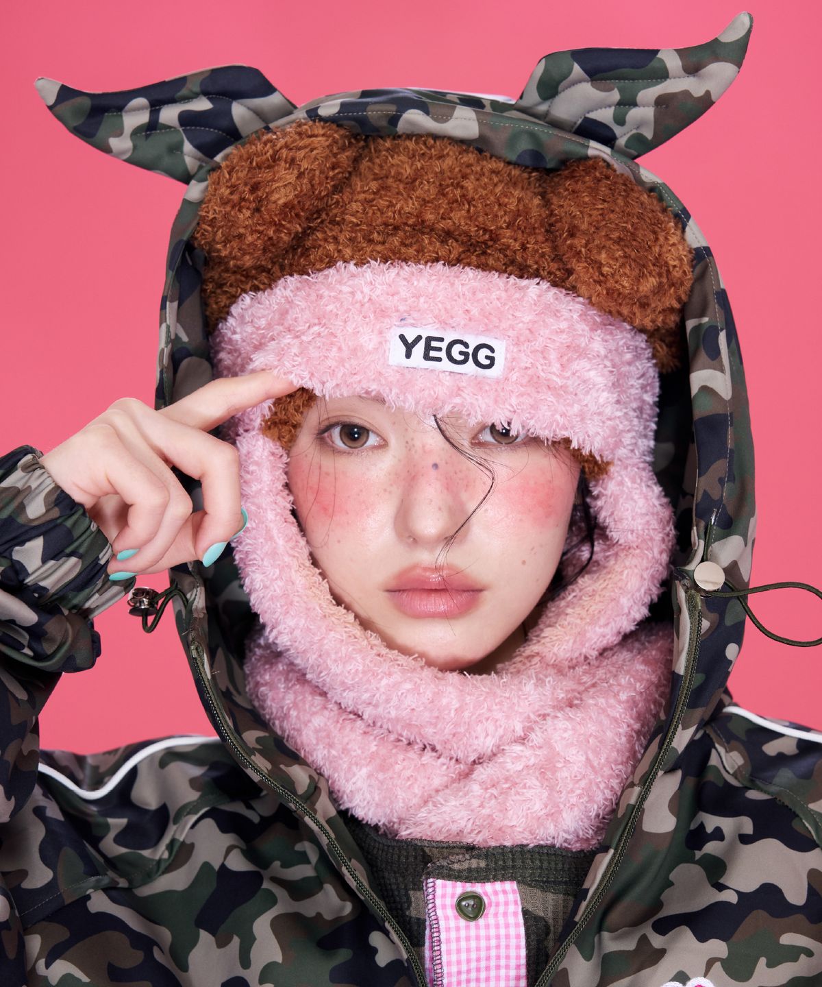예그(YEGG) Wapple Sleeve T Camo