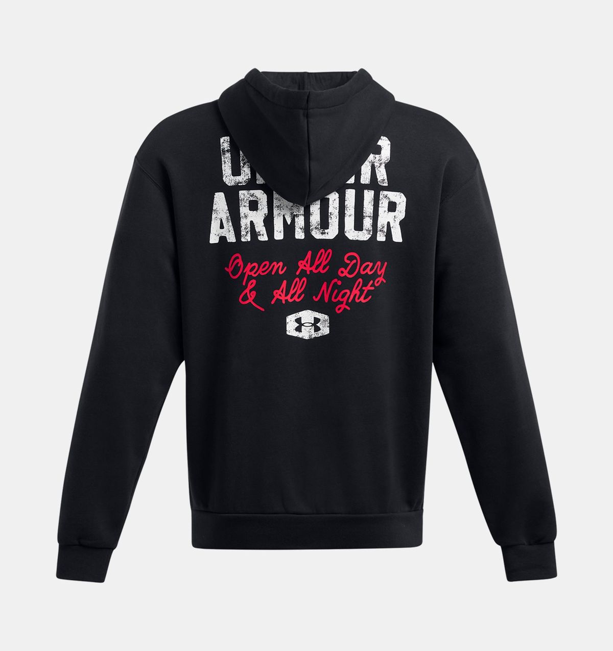 언더아머(UNDERARMOUR) 남성 UA 아이콘 플리스 24/7 Full-Zip Hoodie1386566-001
