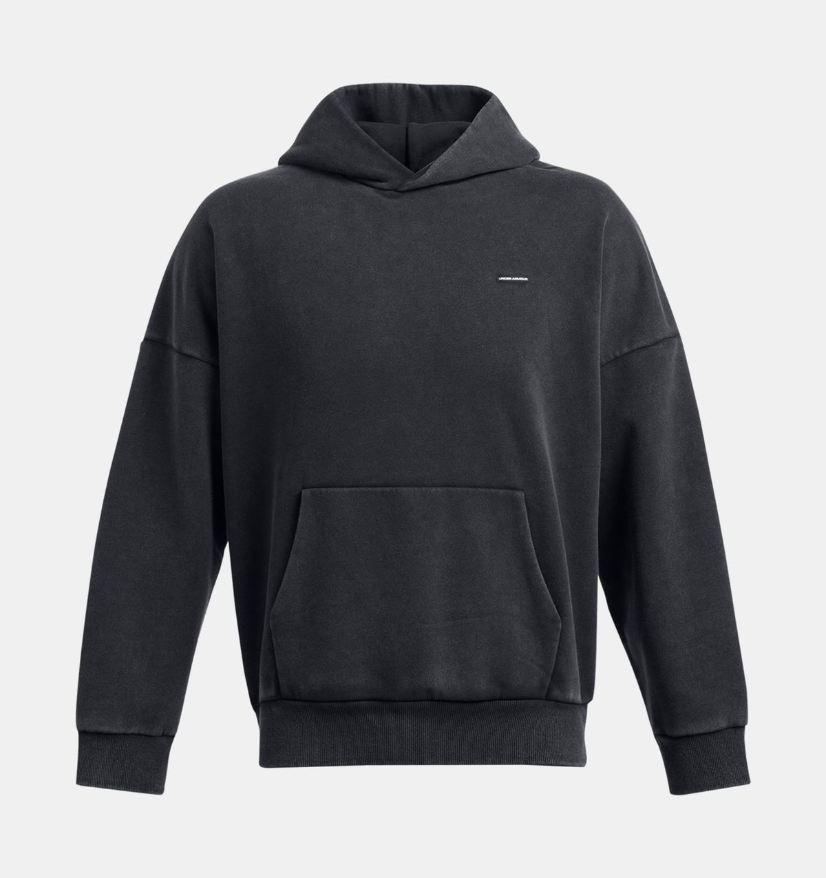 언더아머(UNDERARMOUR) 남성 UA 아이콘 헤비웨이트 플리스 워시 오버사이즈 후디1386552-001