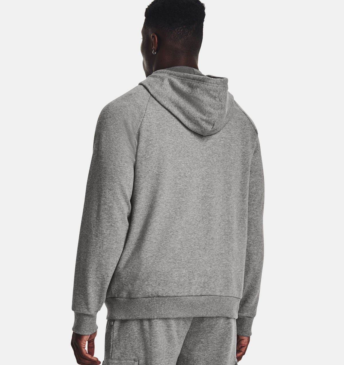 언더아머(UNDERARMOUR) 남성 UA 라이벌 플리스 로고 후디1379758-025