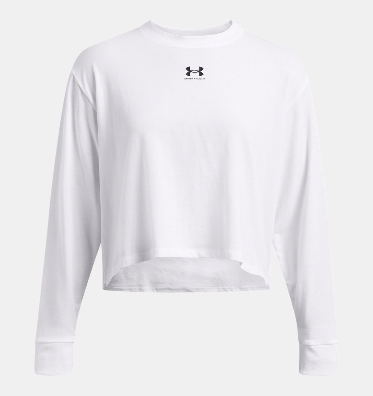 언더아머(UNDERARMOUR) 여성 UA 라이벌 박시 긴팔1389282-100