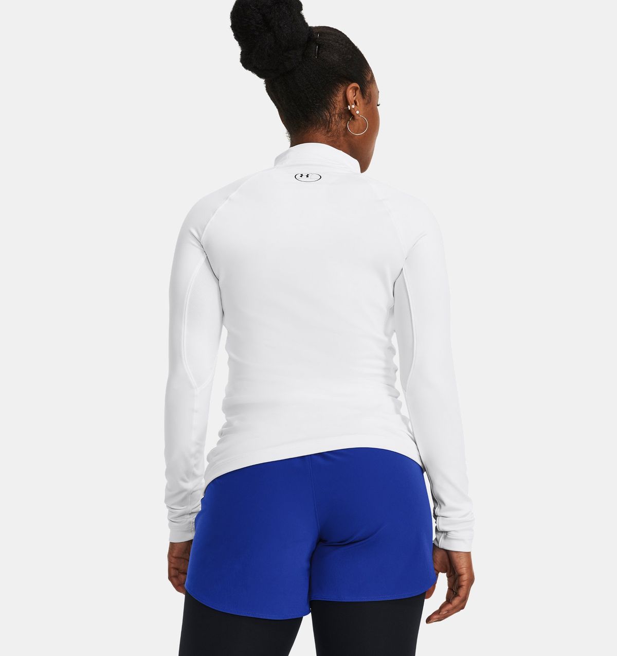 언더아머(UNDERARMOUR) 여성 ColdGear 어센틱 모크 넥1368702-100