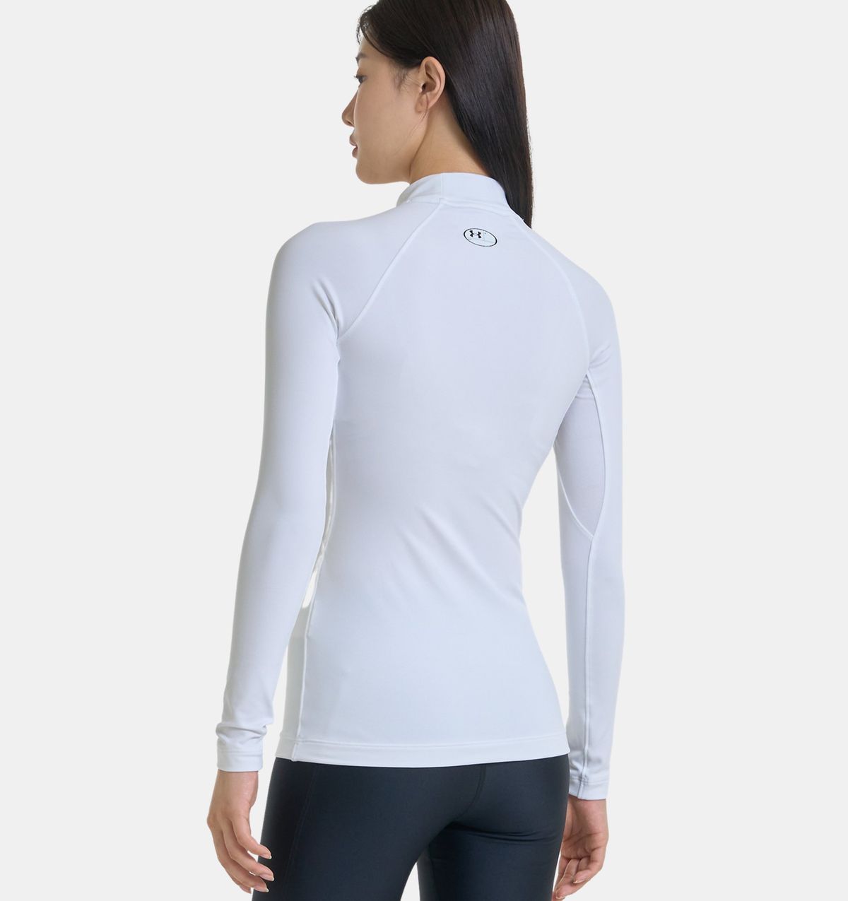 언더아머(UNDERARMOUR) 여성 ColdGear 어센틱 모크 넥1368702-100