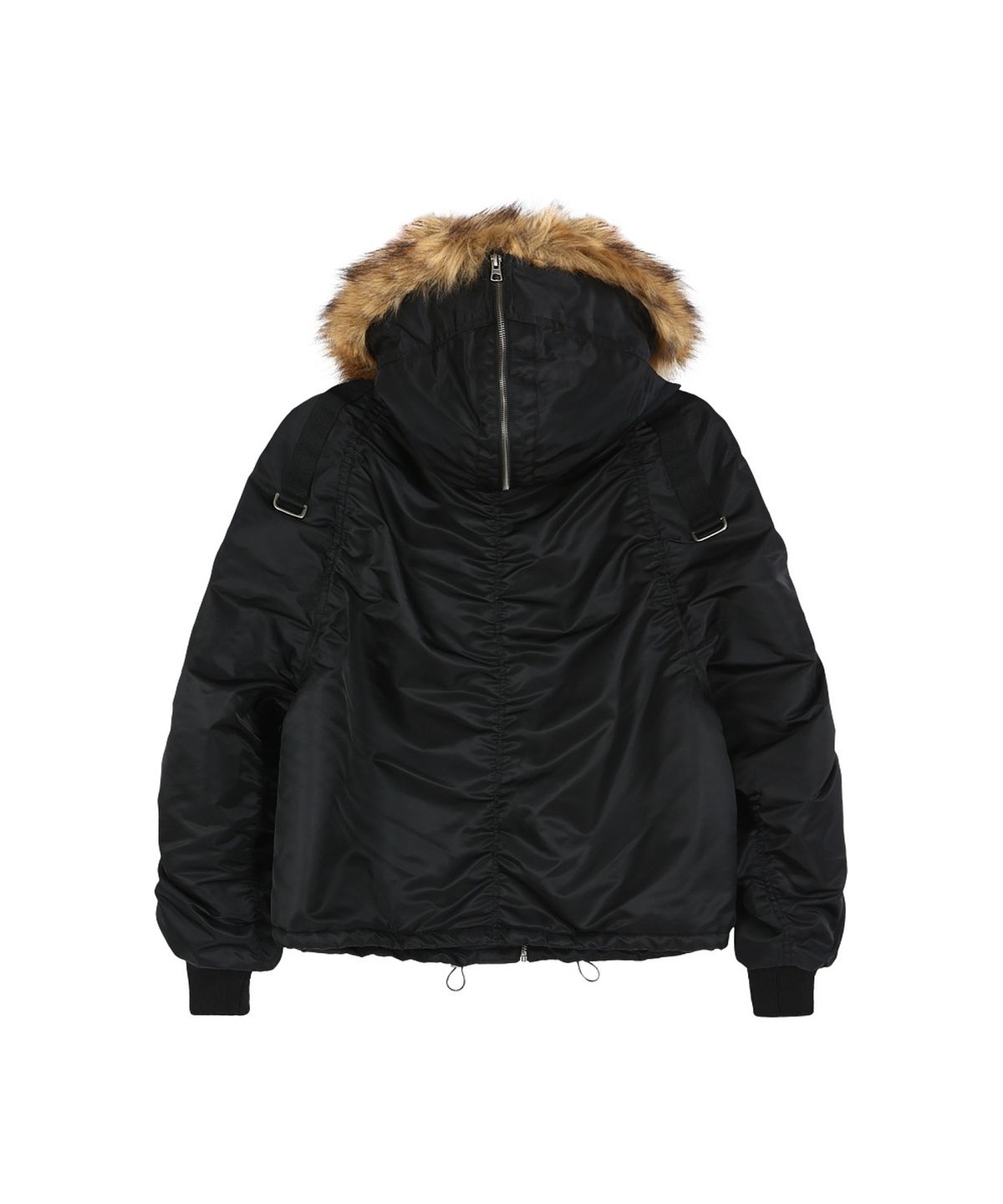 앤더슨벨(ADSB ANDERSSON BELL) ANDERSSON BELL X ALPHA INDUSTRIES VEST LAYERED N-2B JACKET (BLACK)