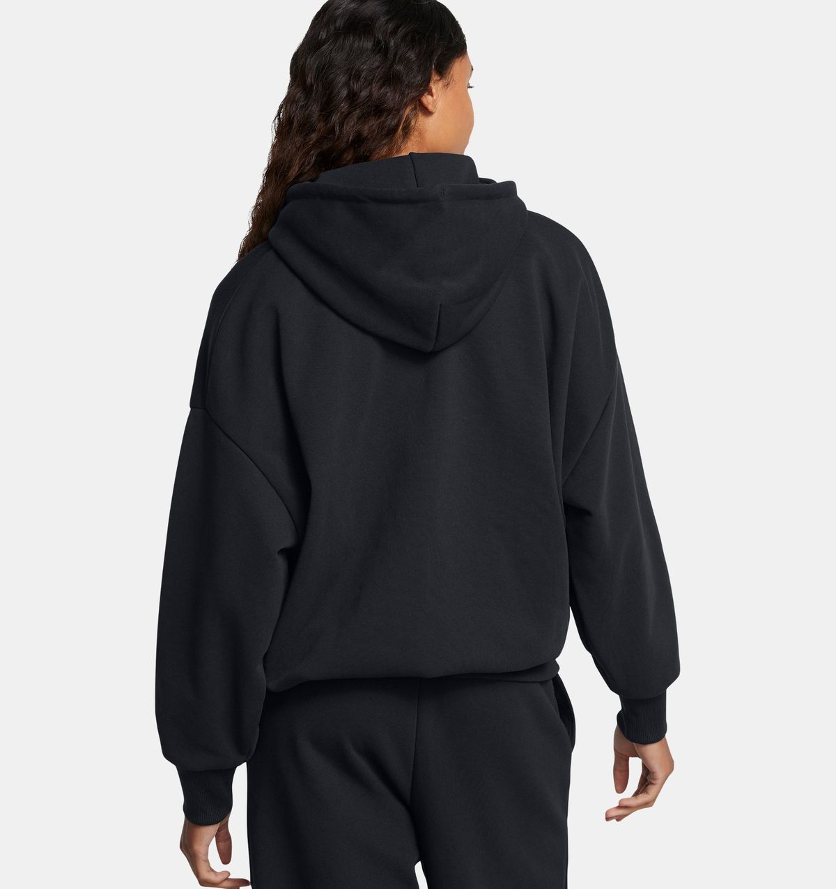 언더아머(UNDERARMOUR) 여성남성 UA 아이콘 헤비웨이트 테리 오버사이즈 후디1386494-001