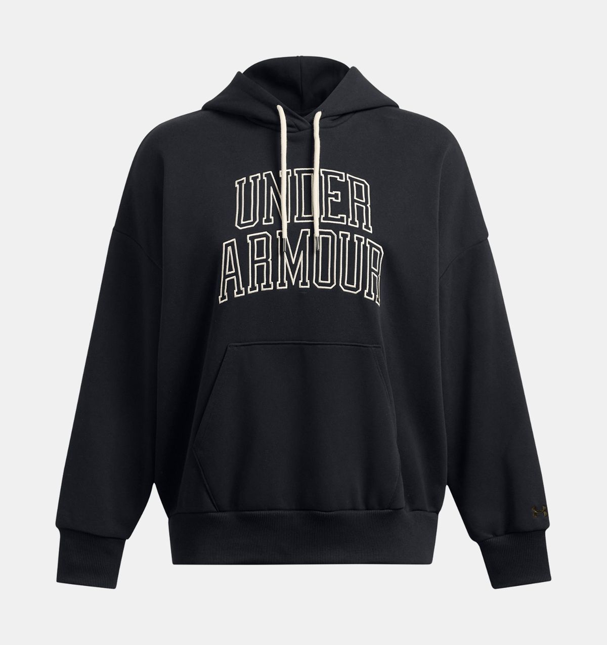 언더아머(UNDERARMOUR) 여성남성 UA 아이콘 헤비웨이트 테리 오버사이즈 후디1386494-001