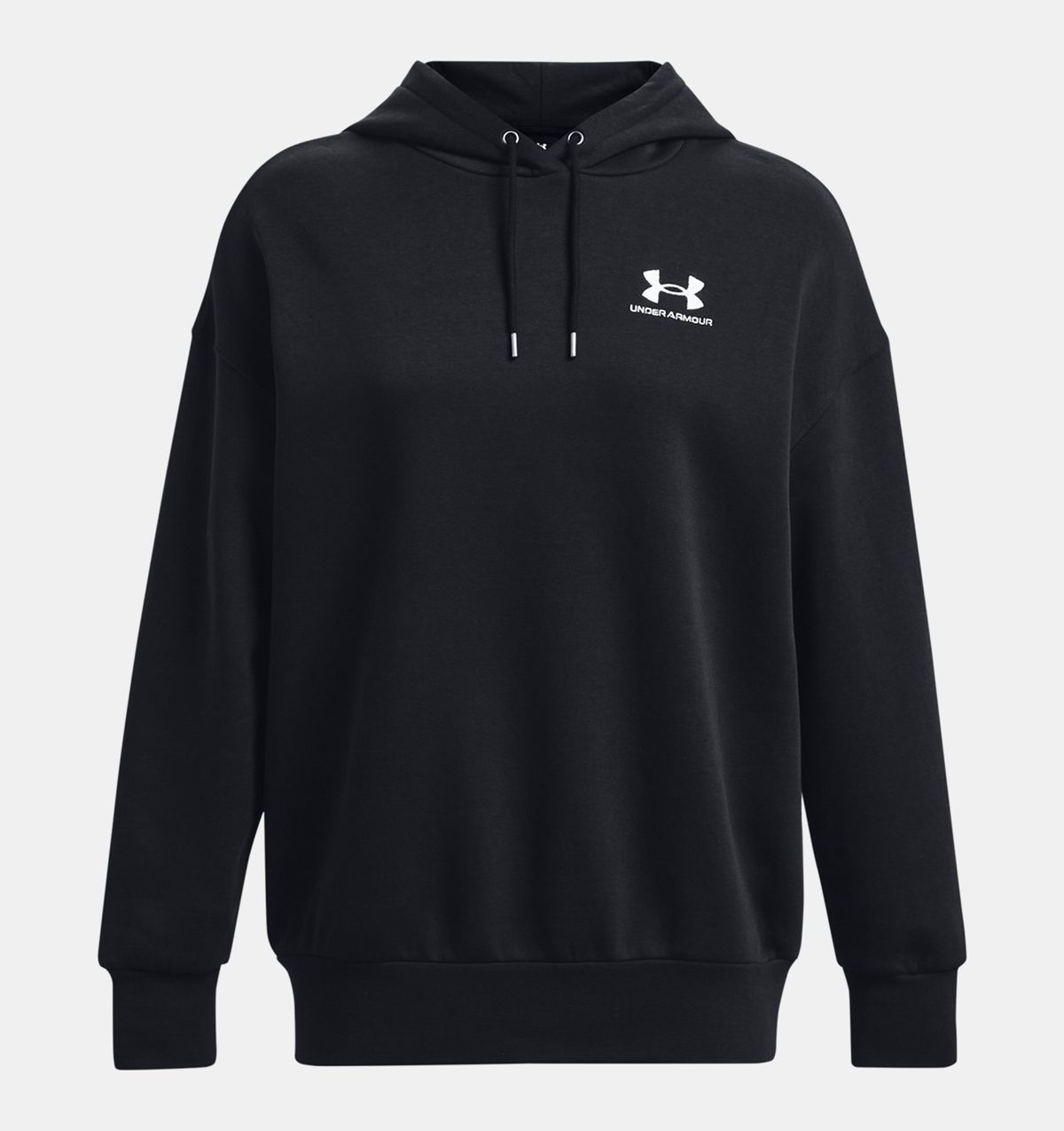 언더아머(UNDERARMOUR) 여성 UA 에센셜 플리스 오버사이즈 후디1379495-001