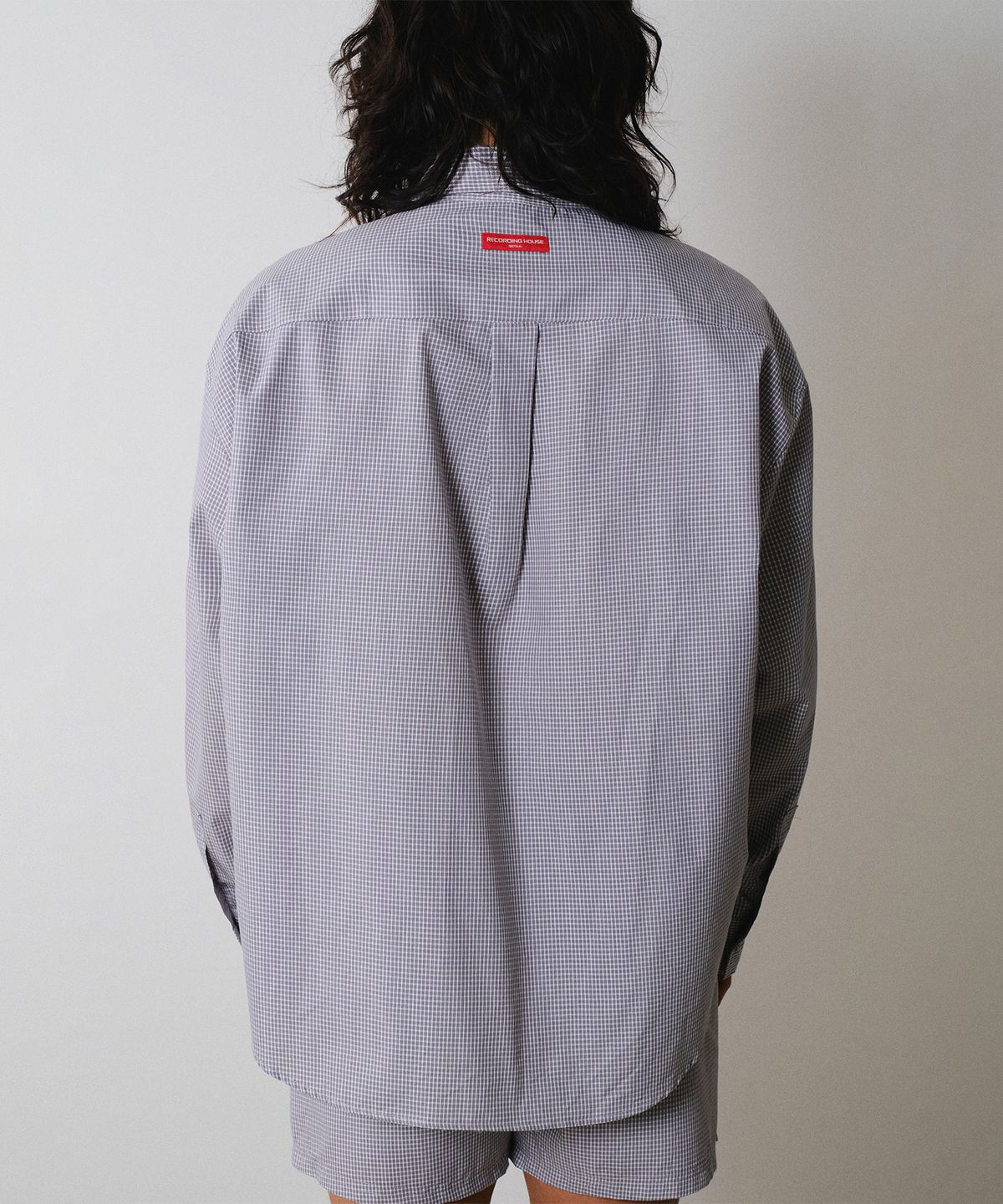 레코딩하우스(RECORDINGHOUSE) REC CCTV LOUNGE SHIRTS [POP GREY]