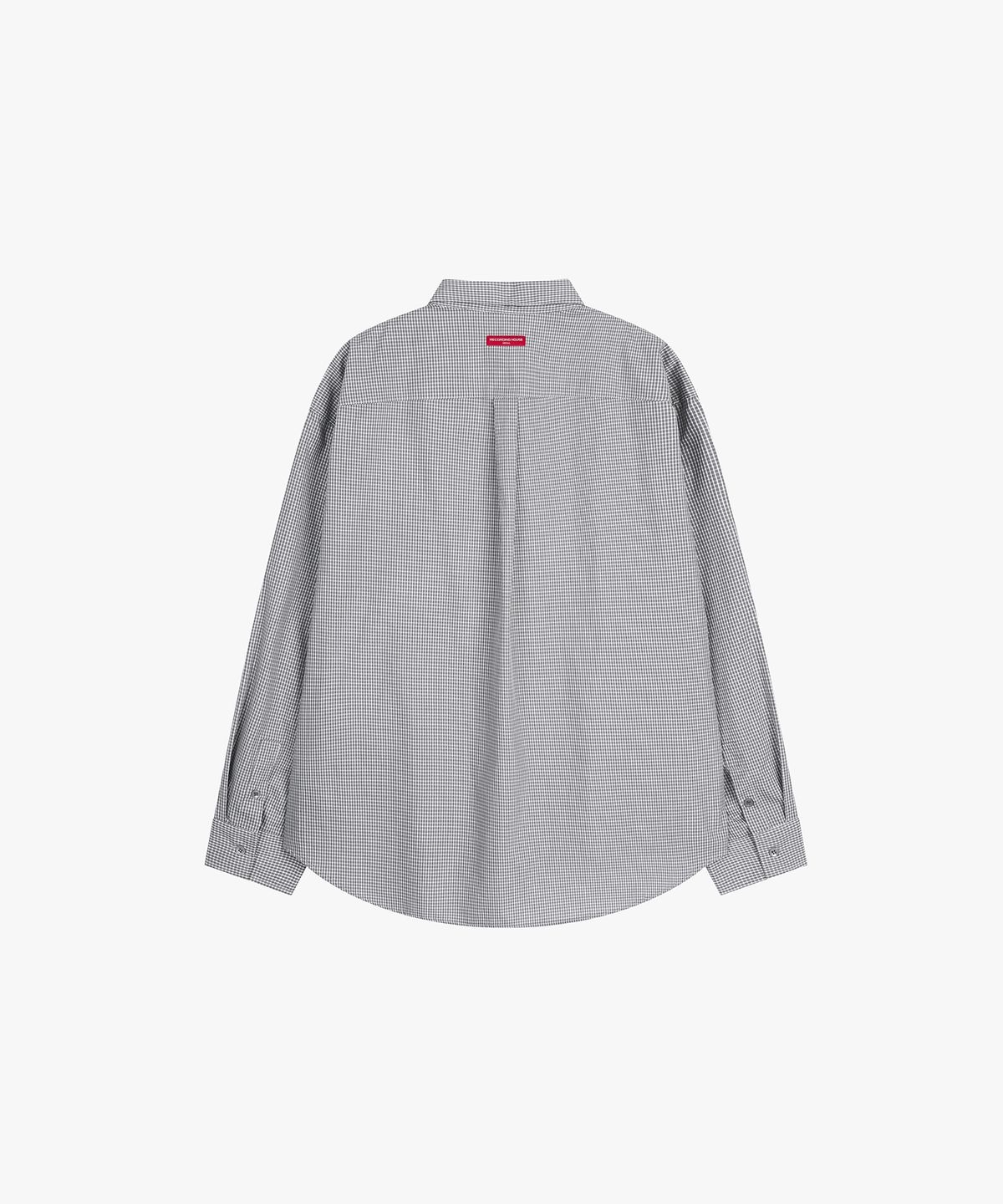 레코딩하우스(RECORDINGHOUSE) REC CCTV LOUNGE SHIRTS [POP GREY]