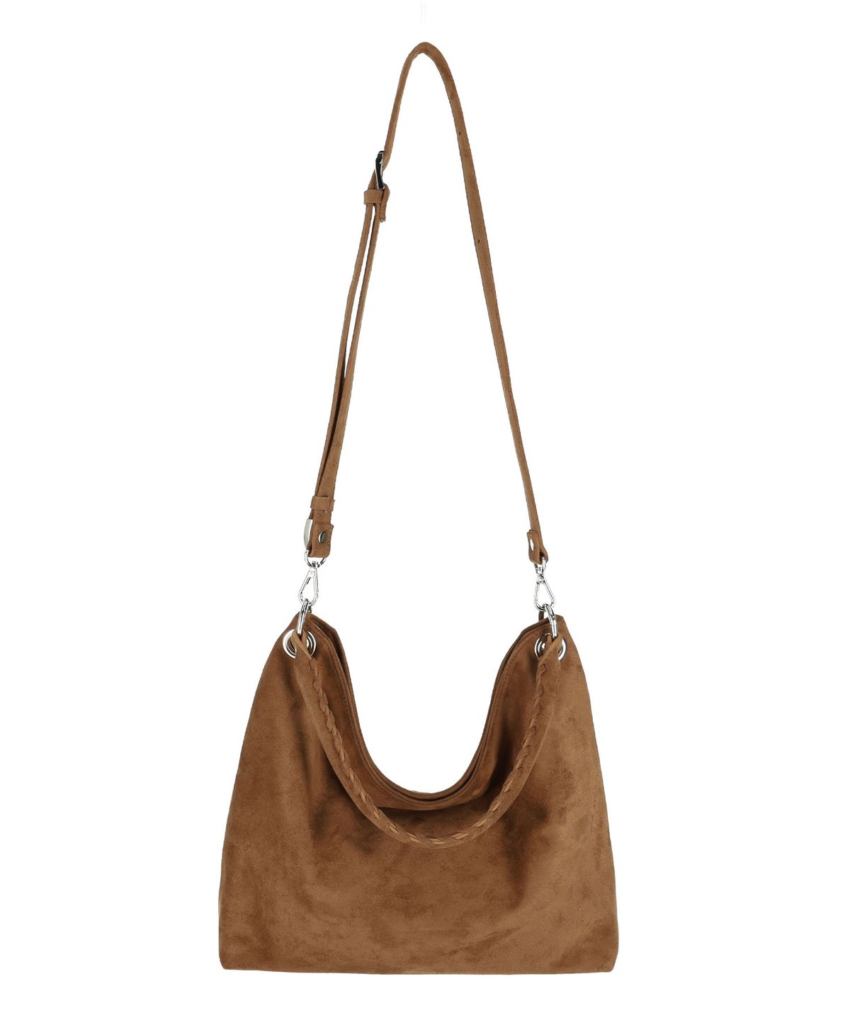 샌드뮤지엄(SAND MUSEUM) SEDY HOBO BAG [Suede Tan]