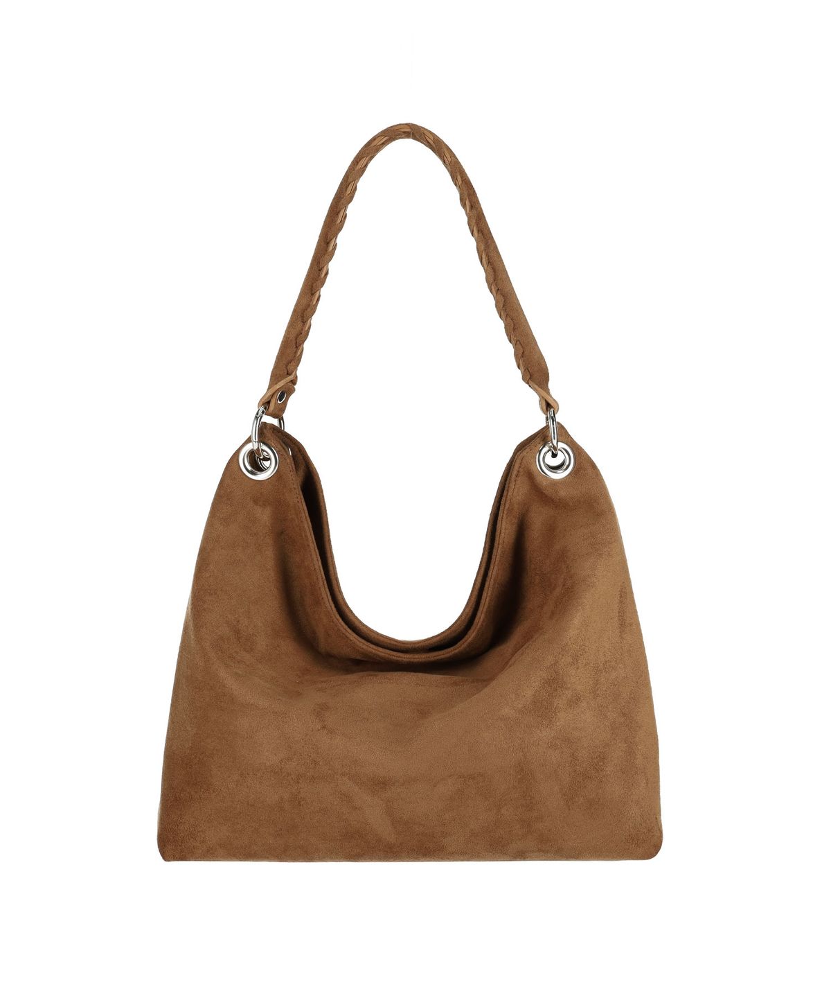 샌드뮤지엄(SAND MUSEUM) SEDY HOBO BAG [Suede Tan]