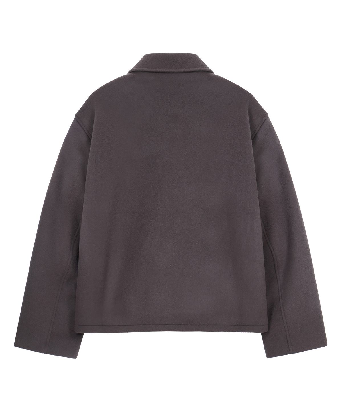 엔도어(ENDOOR) Fine Wool Short Coat (Purple Gray)