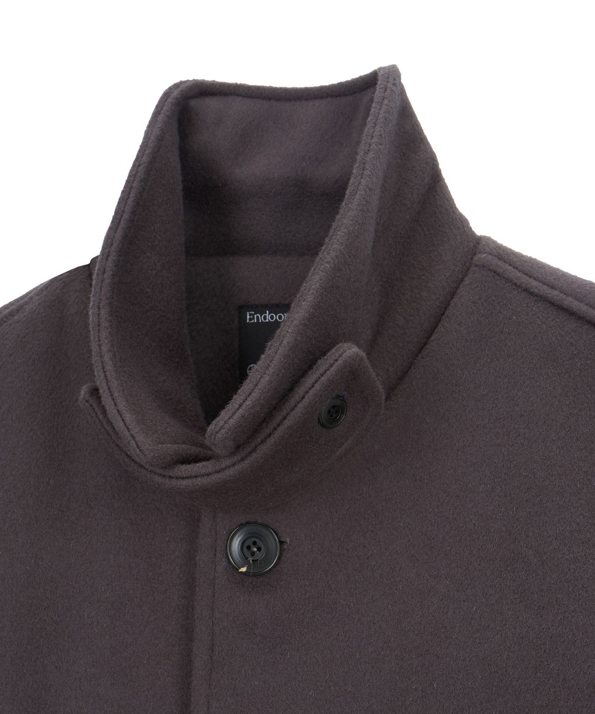 엔도어(ENDOOR) Fine Wool Short Coat (Purple Gray)