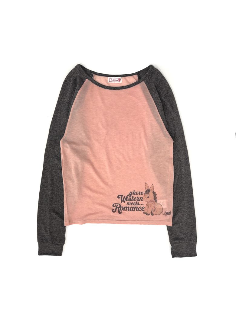 donkey raglan T (PK)