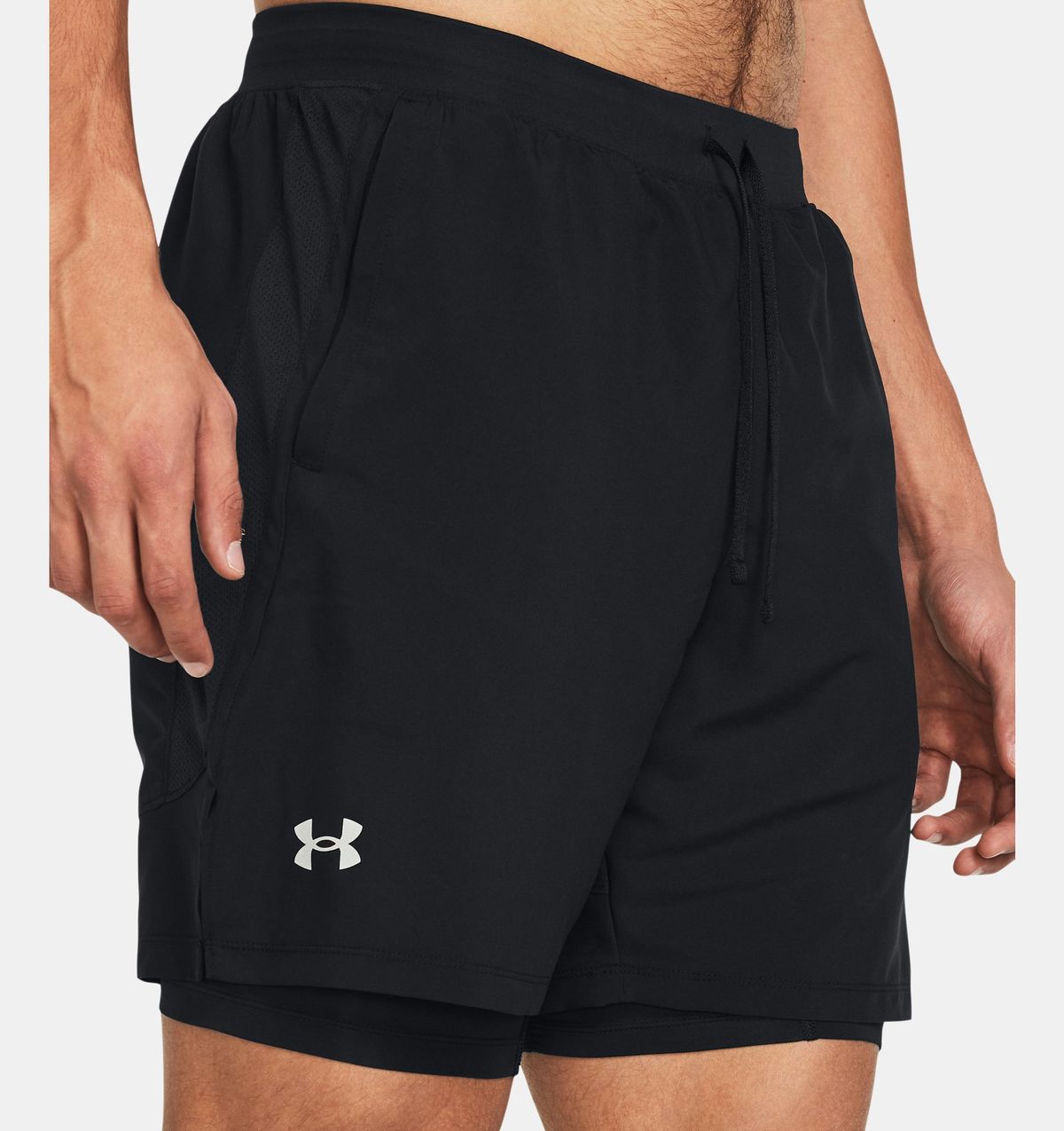 언더아머(UNDERARMOUR) 남성 UA 론치 투인원 7인치 쇼츠1382641-001
