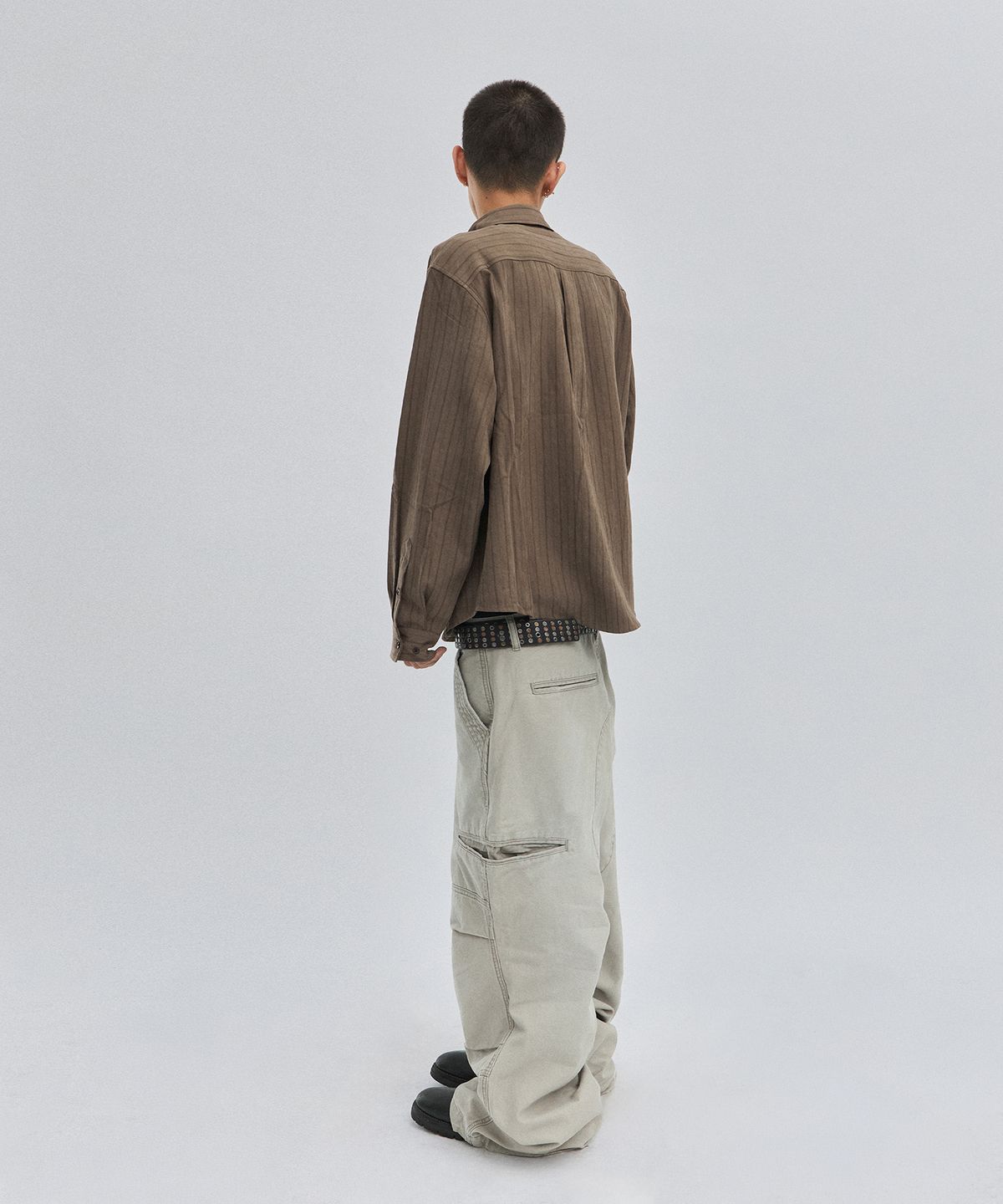 스웨이드(SUADE) UTILITY CARGO PANTS [GRAY]