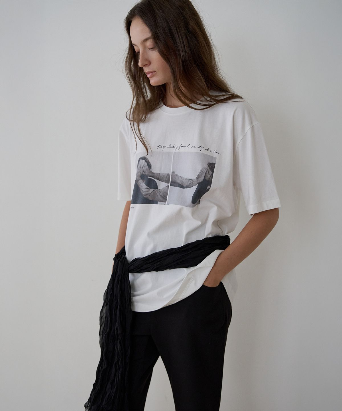 가더(GARDER) Forward T Shirt (White)