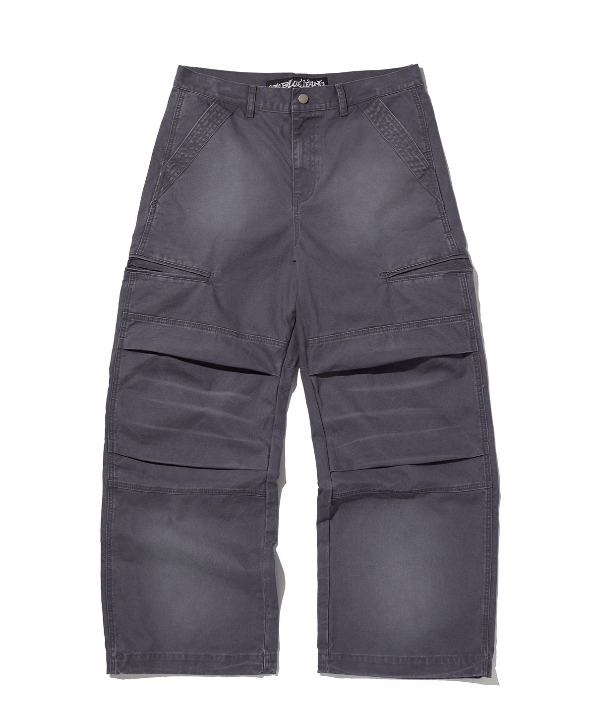 스웨이드(SUADE) UTILITY CARGO PANTS [NAVY]