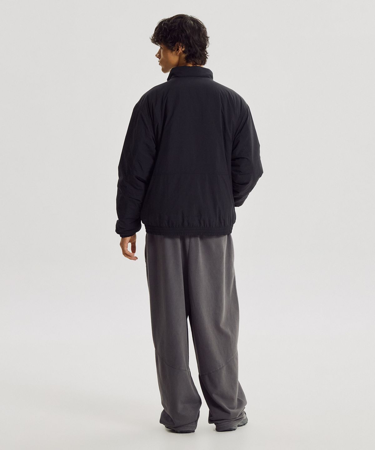 뉴발란스(NEW BALANCE) NBNQG41923 / UNI 헤리티지 스텐드넥 패딩 자켓 (BLACK)