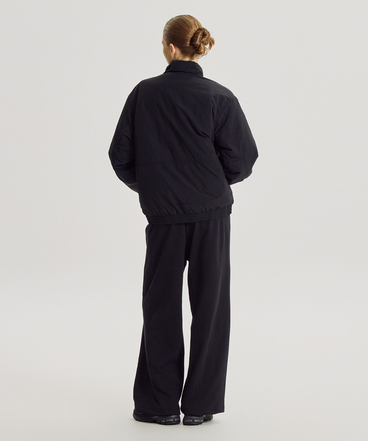 뉴발란스(NEW BALANCE) NBNQG41923 / UNI 헤리티지 스텐드넥 패딩 자켓 (BLACK)