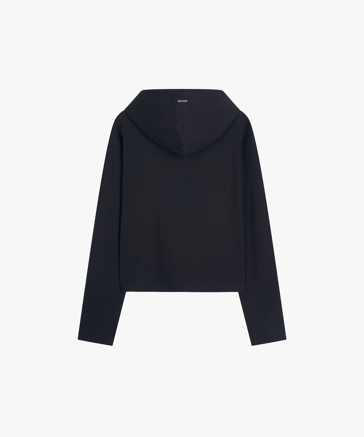 레코딩하우스(RECORDINGHOUSE) REC GRAPHIC RIB HOODIE [CHARCOAL]