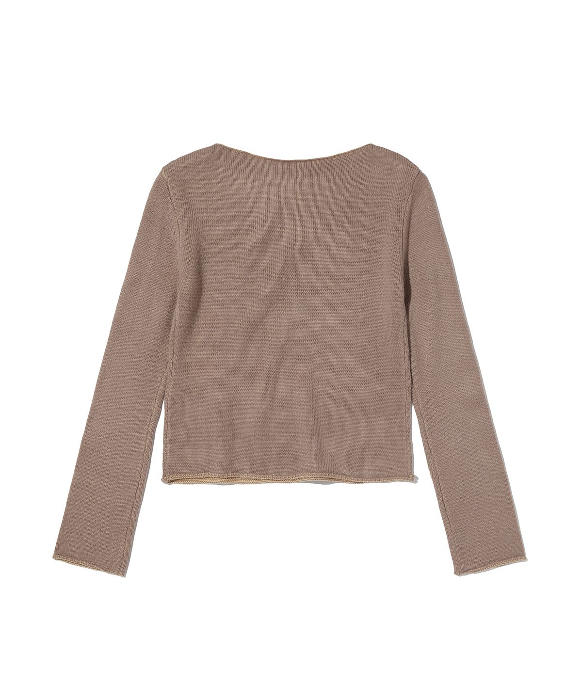 스웨이드(SUADE) BOAT NECK KNIT [PINK]