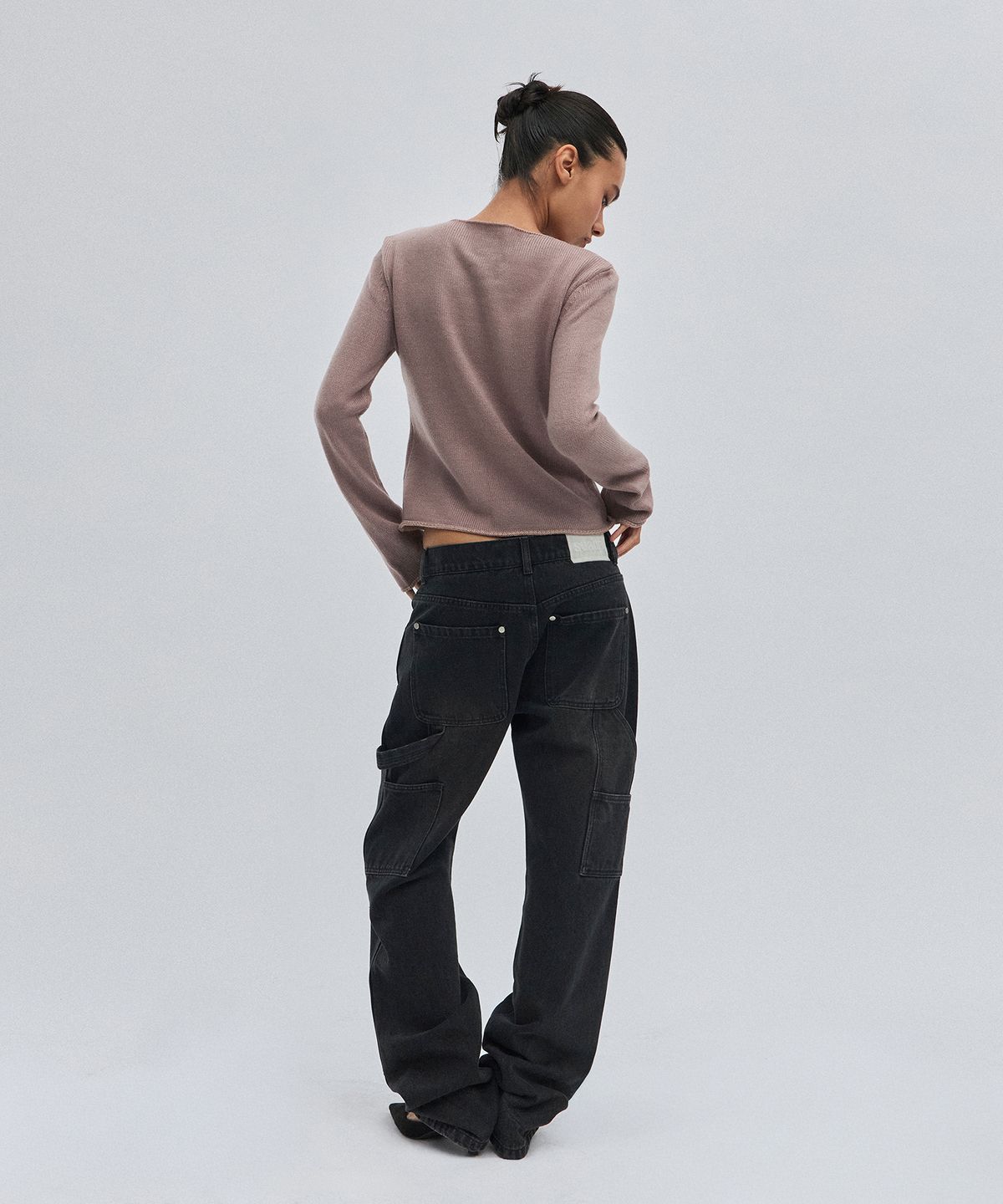 스웨이드(SUADE) BOAT NECK KNIT [PINK]