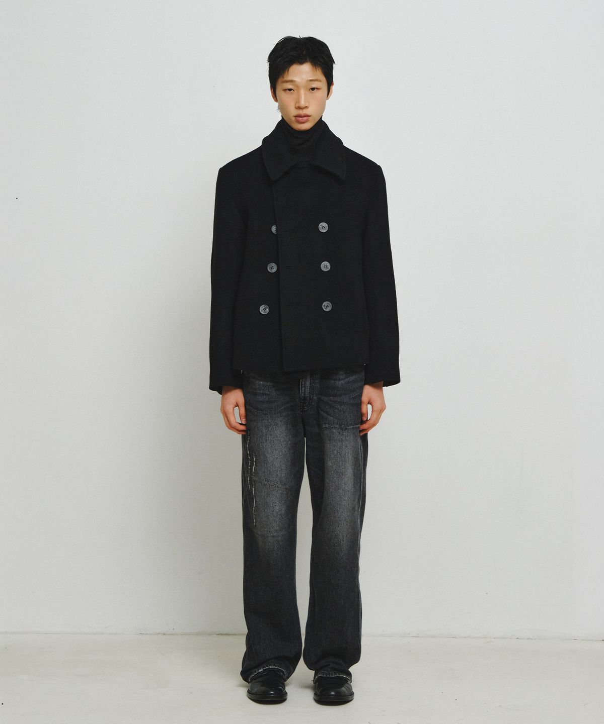 엔도어(ENDOOR) Harbor Short Peacoat (Black)