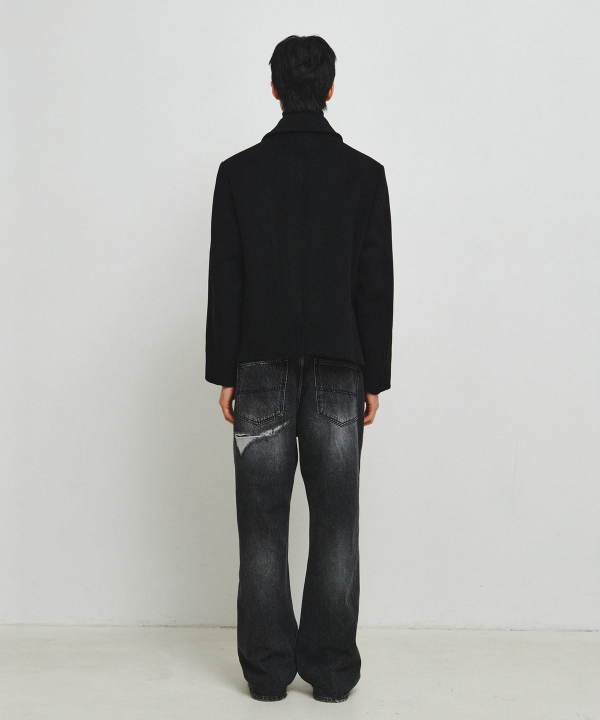 엔도어(ENDOOR) Harbor Short Peacoat (Black)