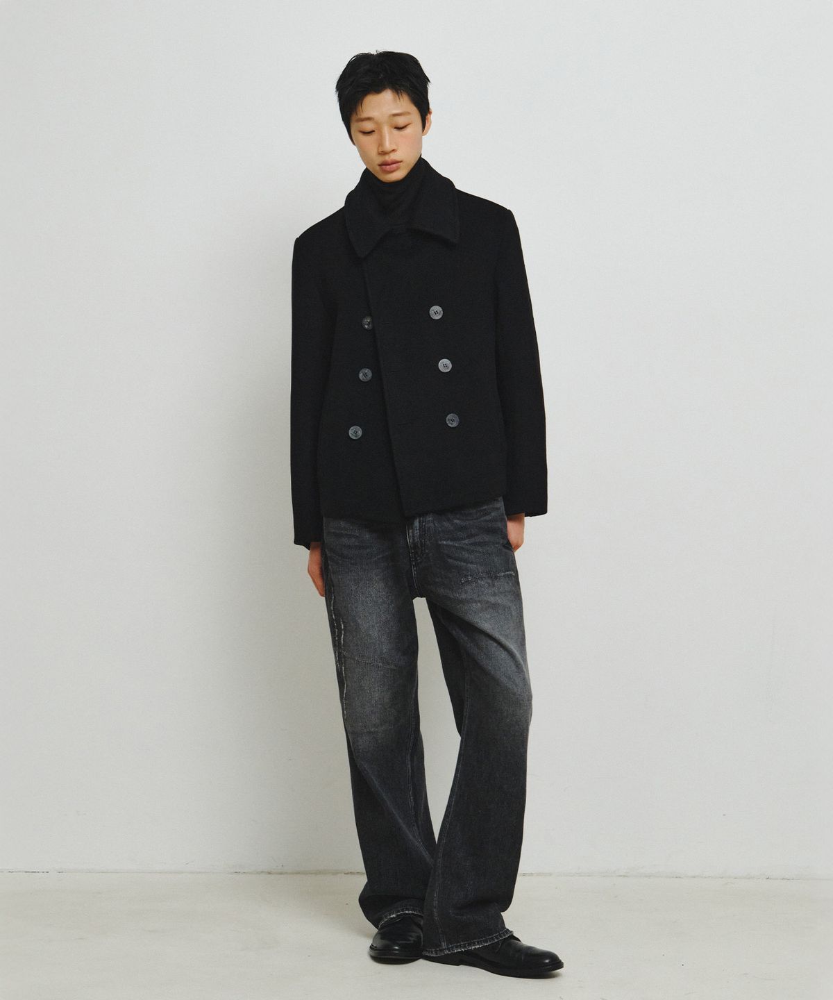 엔도어(ENDOOR) Harbor Short Peacoat (Black)