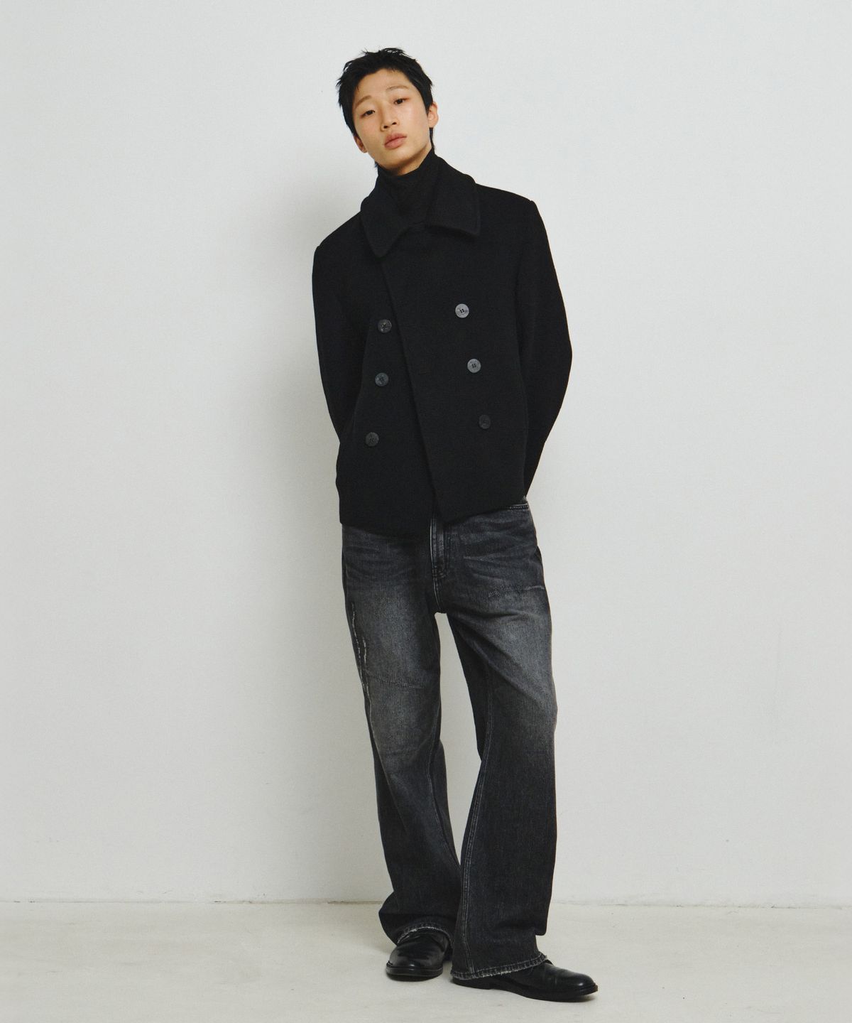 엔도어(ENDOOR) Harbor Short Peacoat (Black)