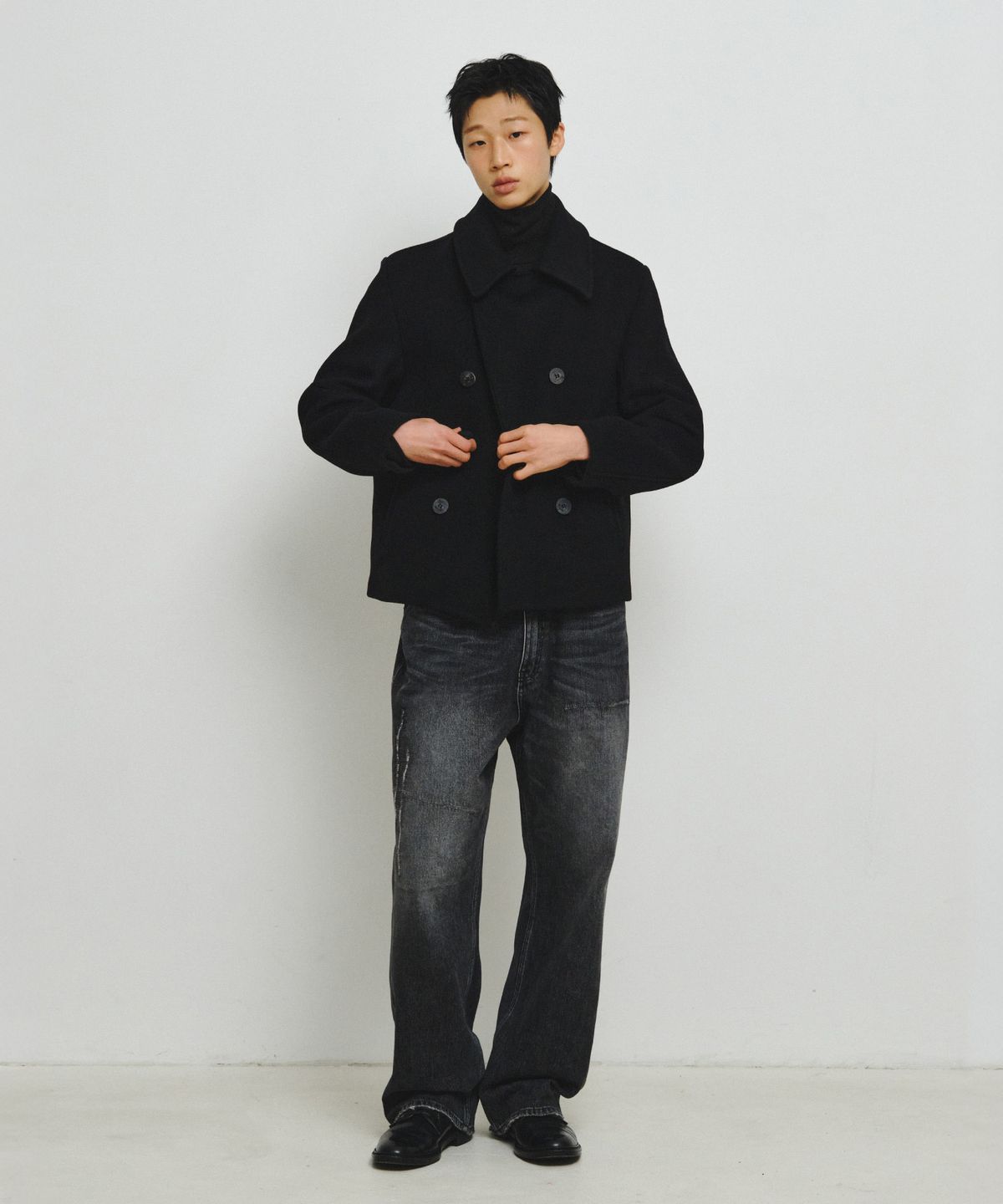 엔도어(ENDOOR) Harbor Short Peacoat (Black)