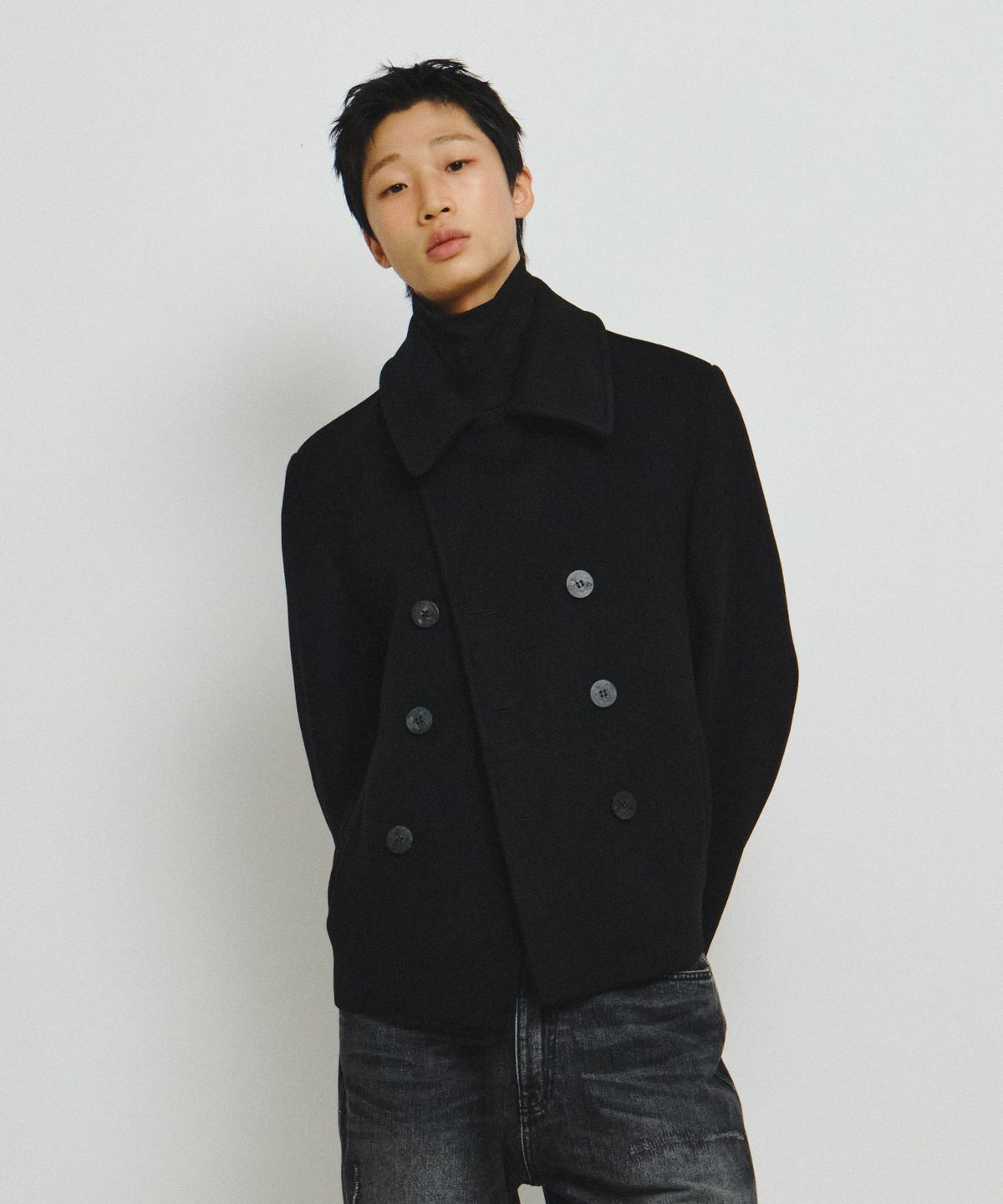 엔도어(ENDOOR) Harbor Short Peacoat (Black)