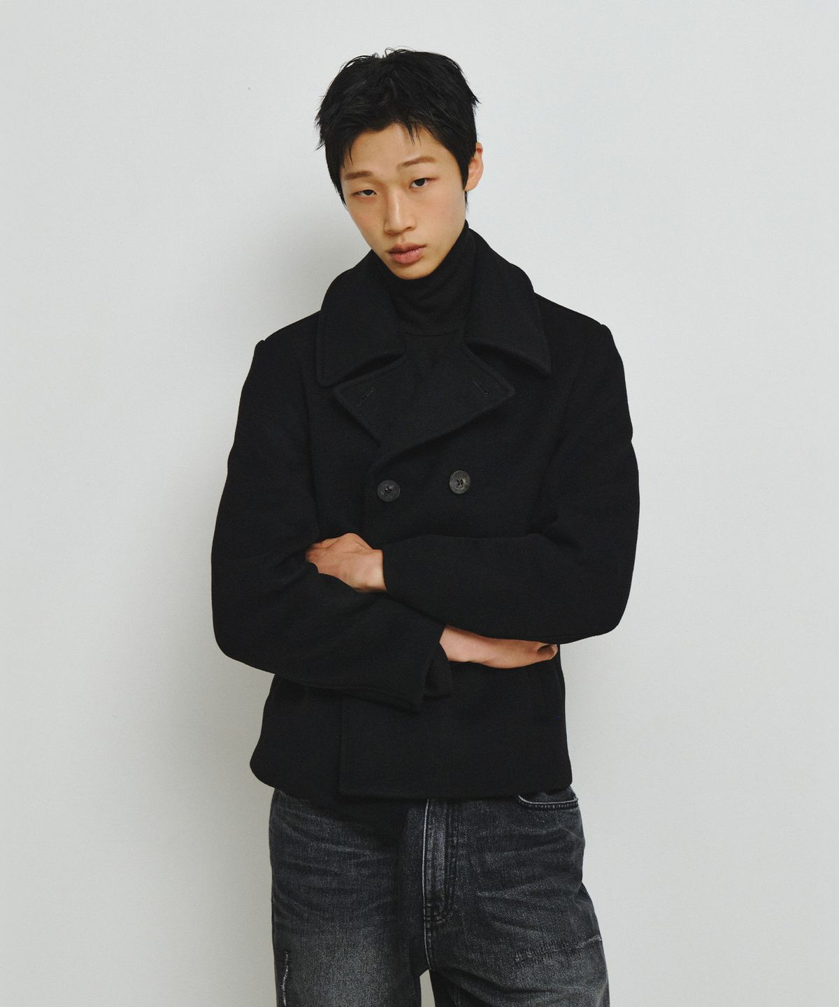 엔도어(ENDOOR) Harbor Short Peacoat (Black)