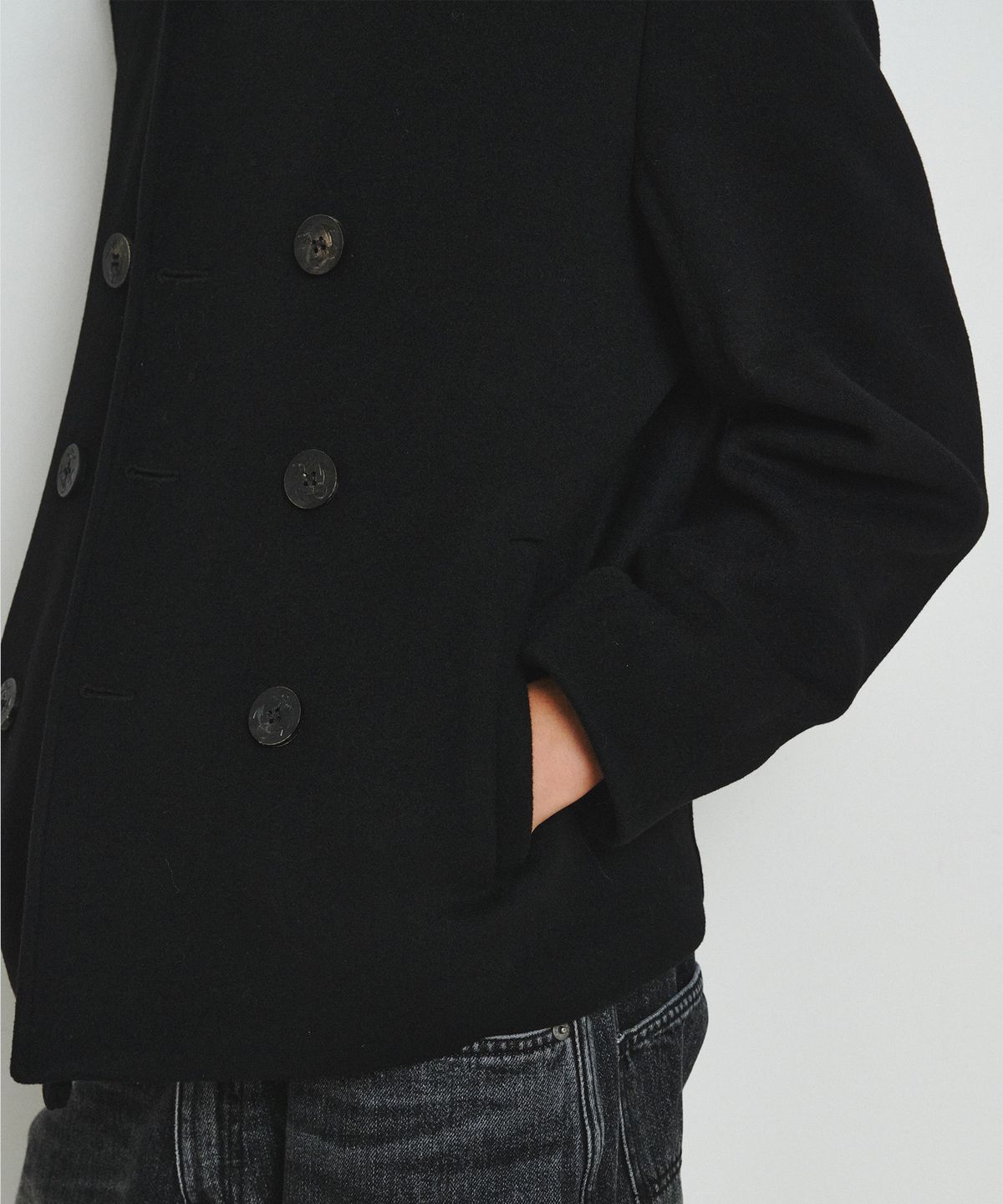 엔도어(ENDOOR) Harbor Short Peacoat (Black)