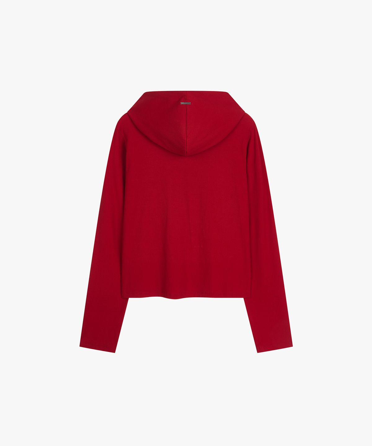 레코딩하우스(RECORDINGHOUSE) REC GRAPHIC RIB HOODIE [RED]