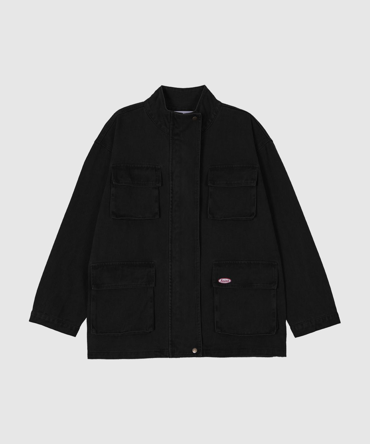 헤인트(HAINT) TARVE VINTAGE WASHED FIELD JACKET 2COL_BLACK