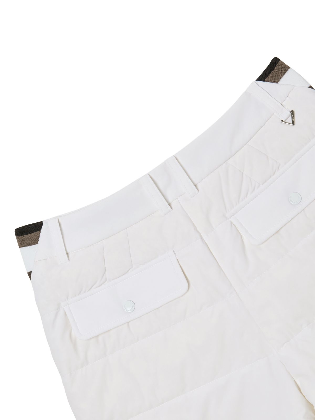 와이드앵글(WIDEANGLE) TO 플러피 다운 하프팬츠 L_Off White_WWW26311W3