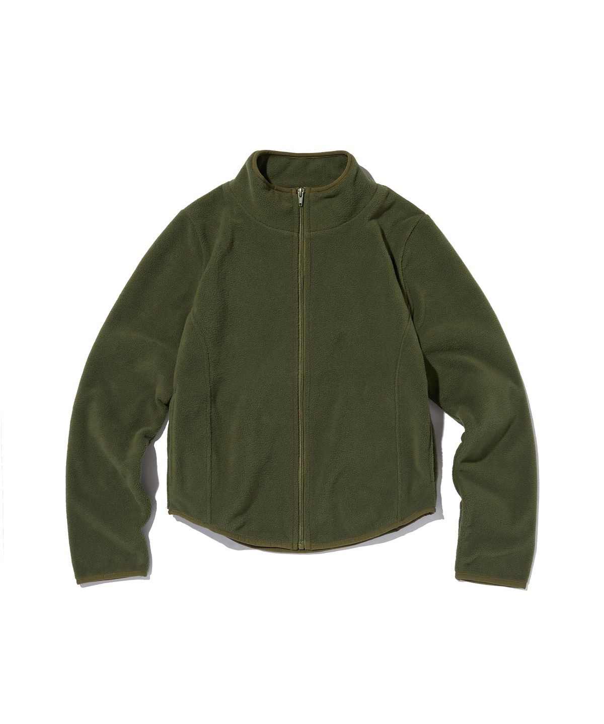 스웨이드(SUADE) SLIM FLEECE JACKET [KHAKI]