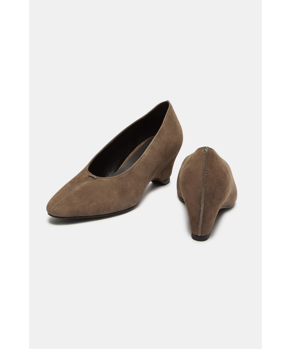 슈콤마보니(SUECOMMA BONNIE) Point wedge pumps(brown)_DG1BA26505BRN