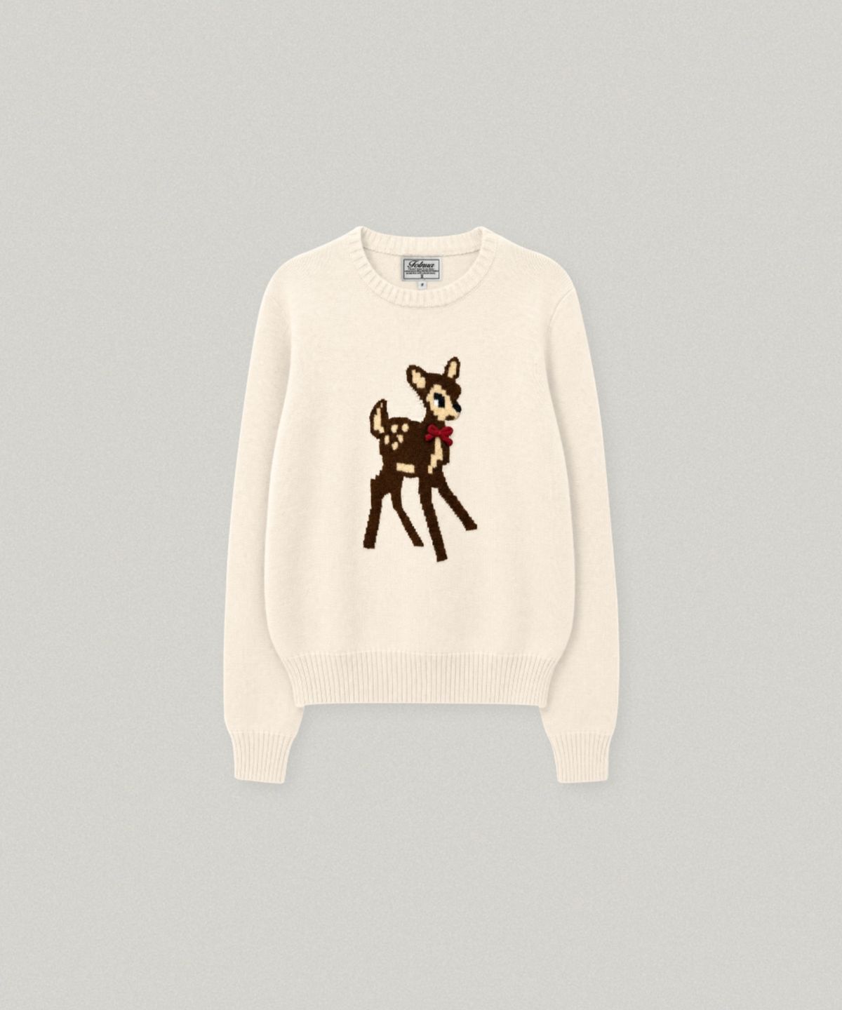 폴뉴아(FOLNUA) CERF ROUND KNIT (IVORY)