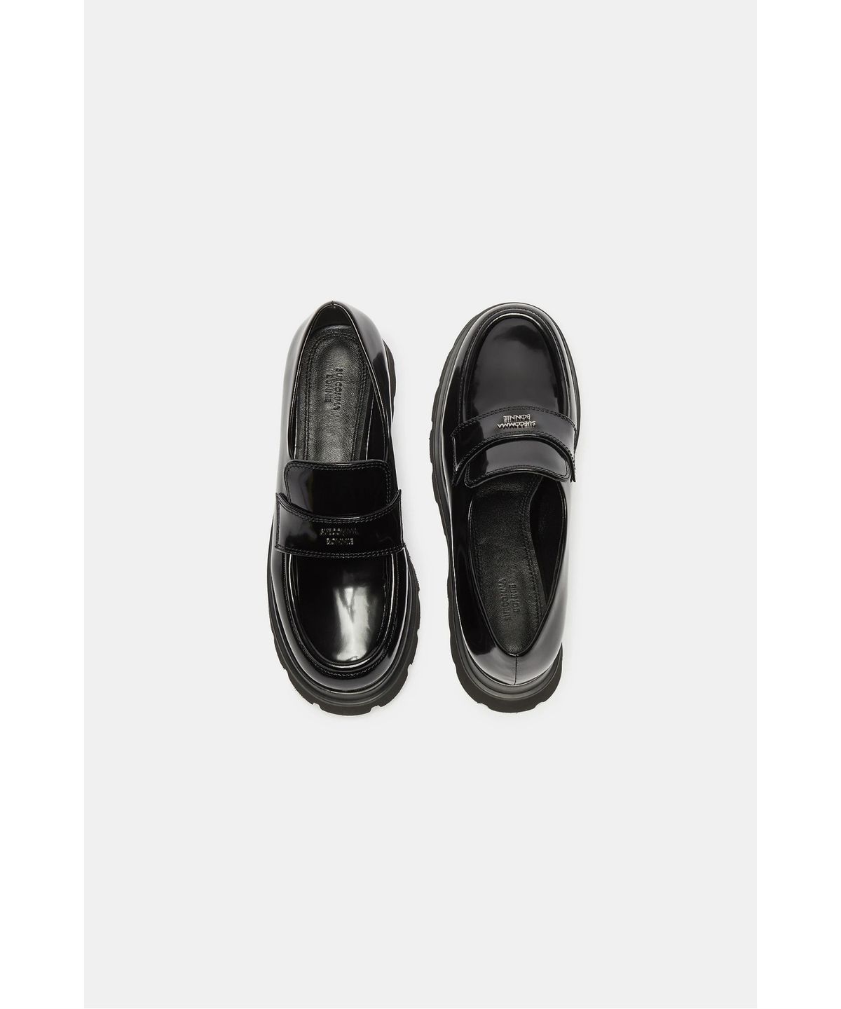 슈콤마보니(SUECOMMA BONNIE) Platform loafer(black)_DA1DA26503BLK