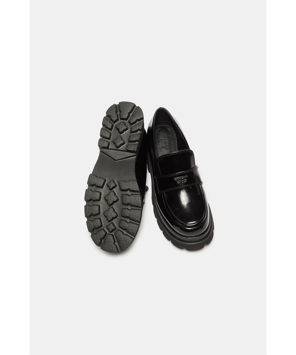 슈콤마보니(SUECOMMA BONNIE) Platform loafer(black)_DA1DA26503BLK