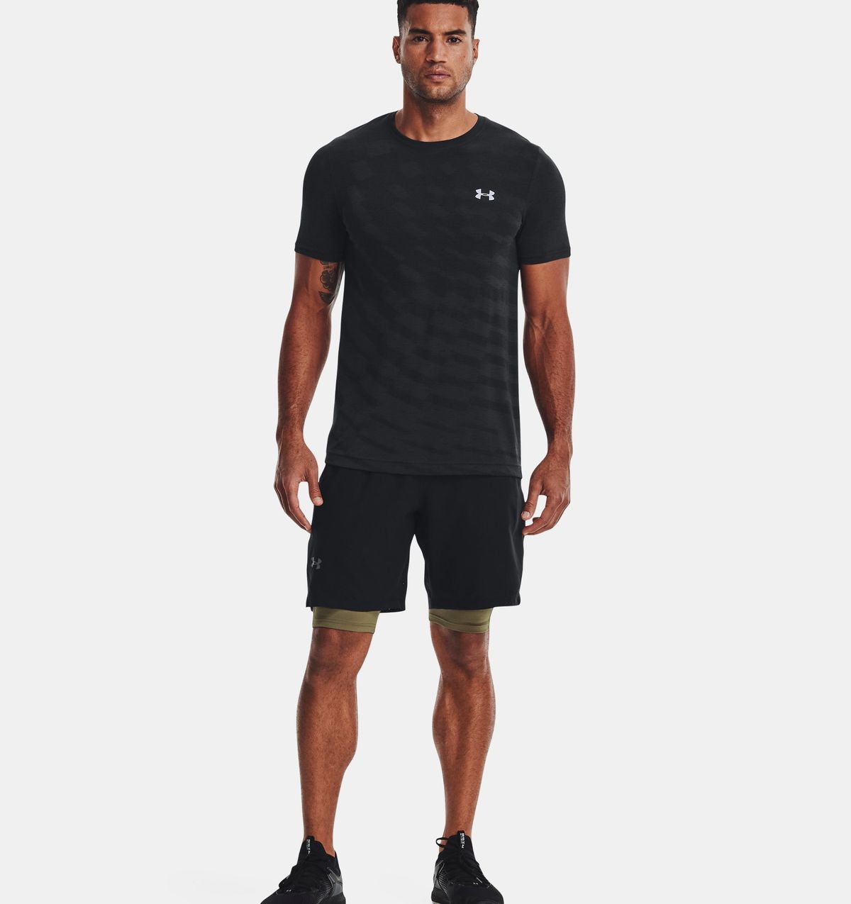 언더아머(UNDERARMOUR) 남성 UA 배니시 우븐 쇼츠 1370382-001