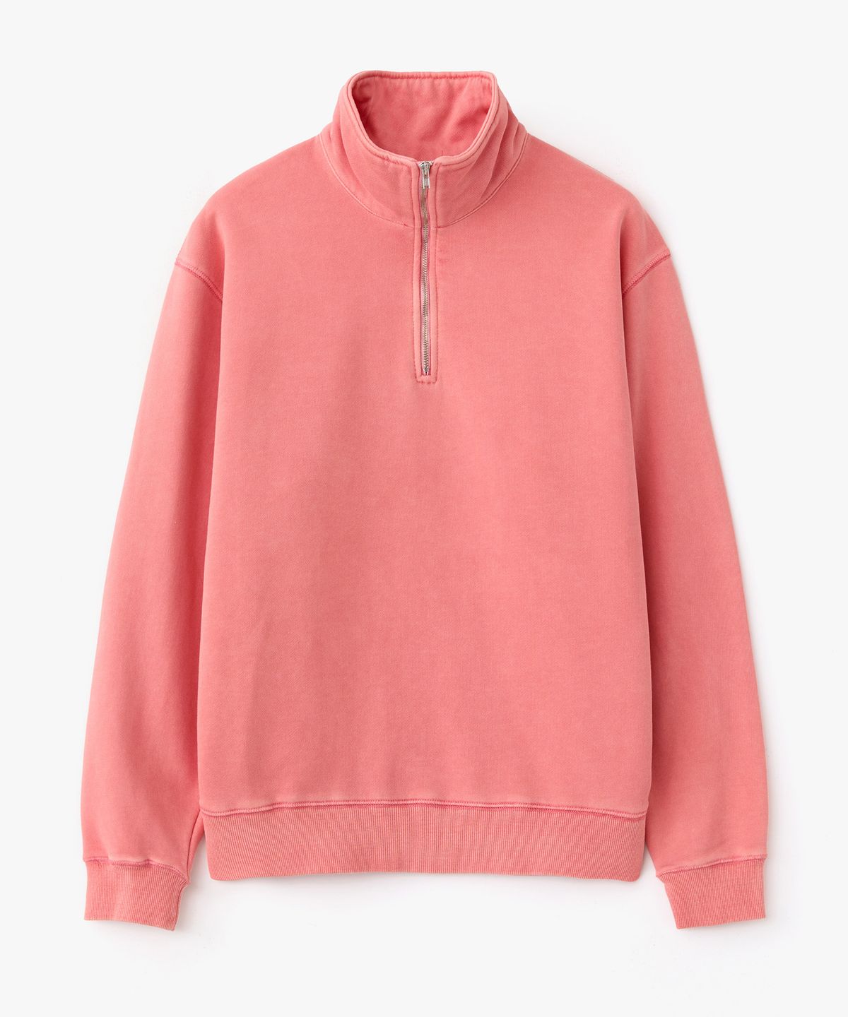 정감 스튜디오(JEONGGAM STUDIOS) Pigment Dyed Half Zip-Up_4 color