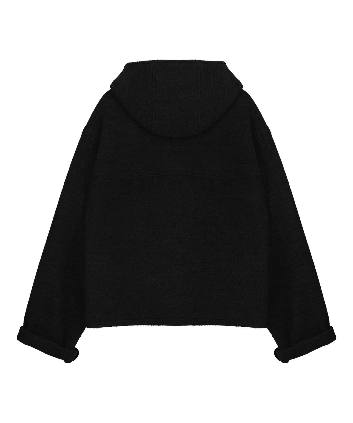 엔도어(ENDOOR) Morrow Hooded Duffle Short Coat (Black)