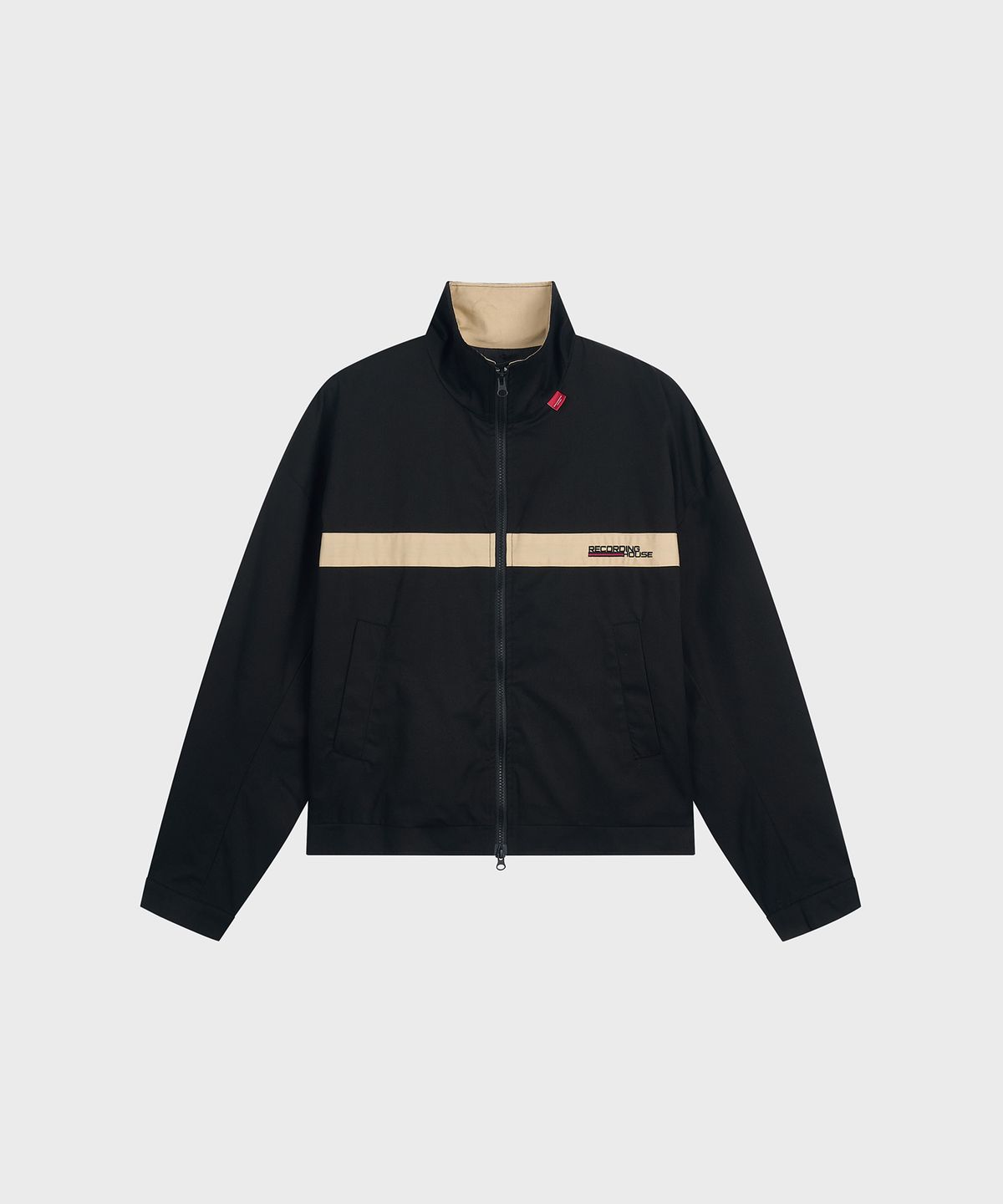 레코딩하우스(RECORDINGHOUSE) REC TRACK JACKET [BLACK]