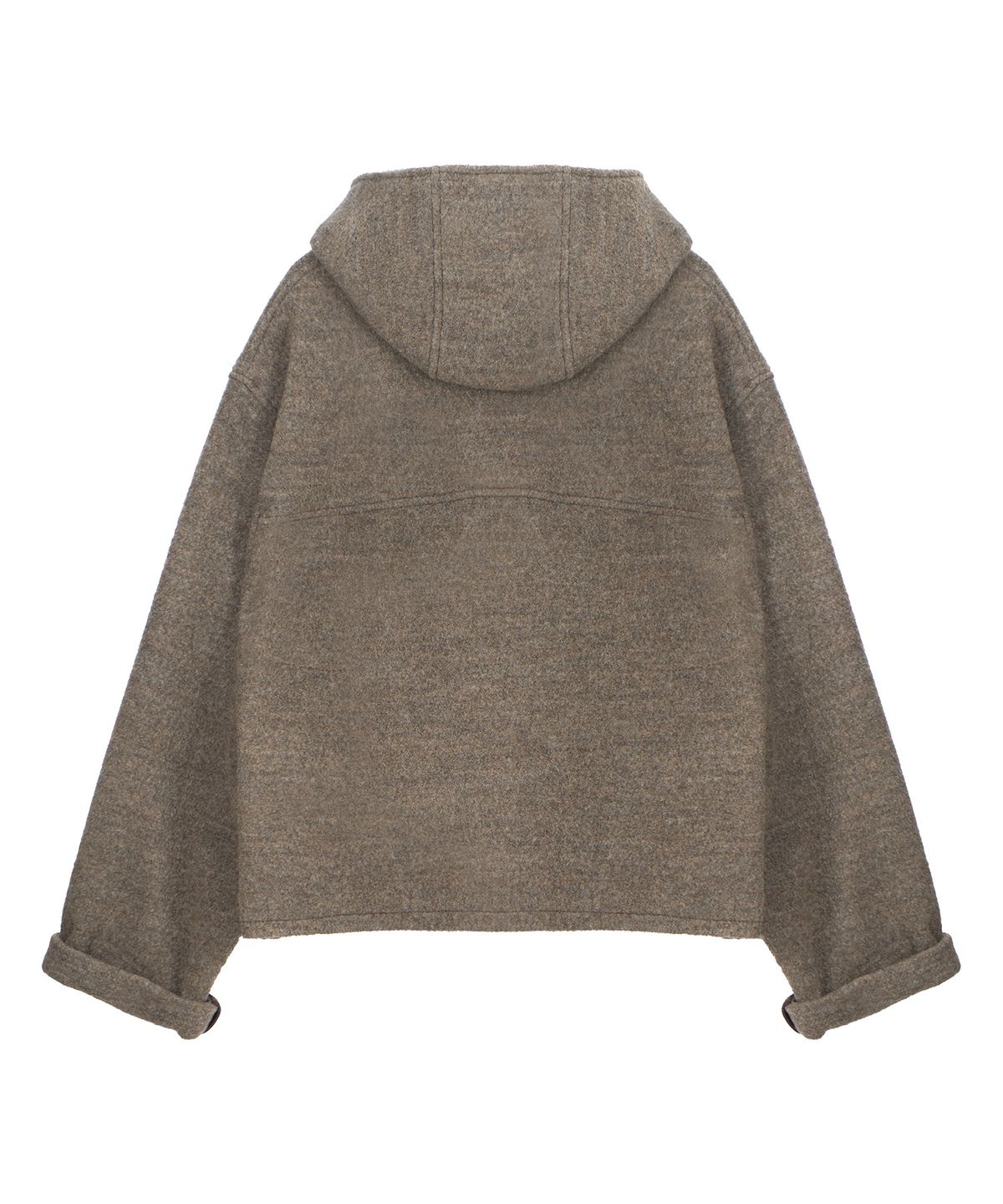 엔도어(ENDOOR) Morrow Hooded Duffle Short Coat (Brown Bokashi)