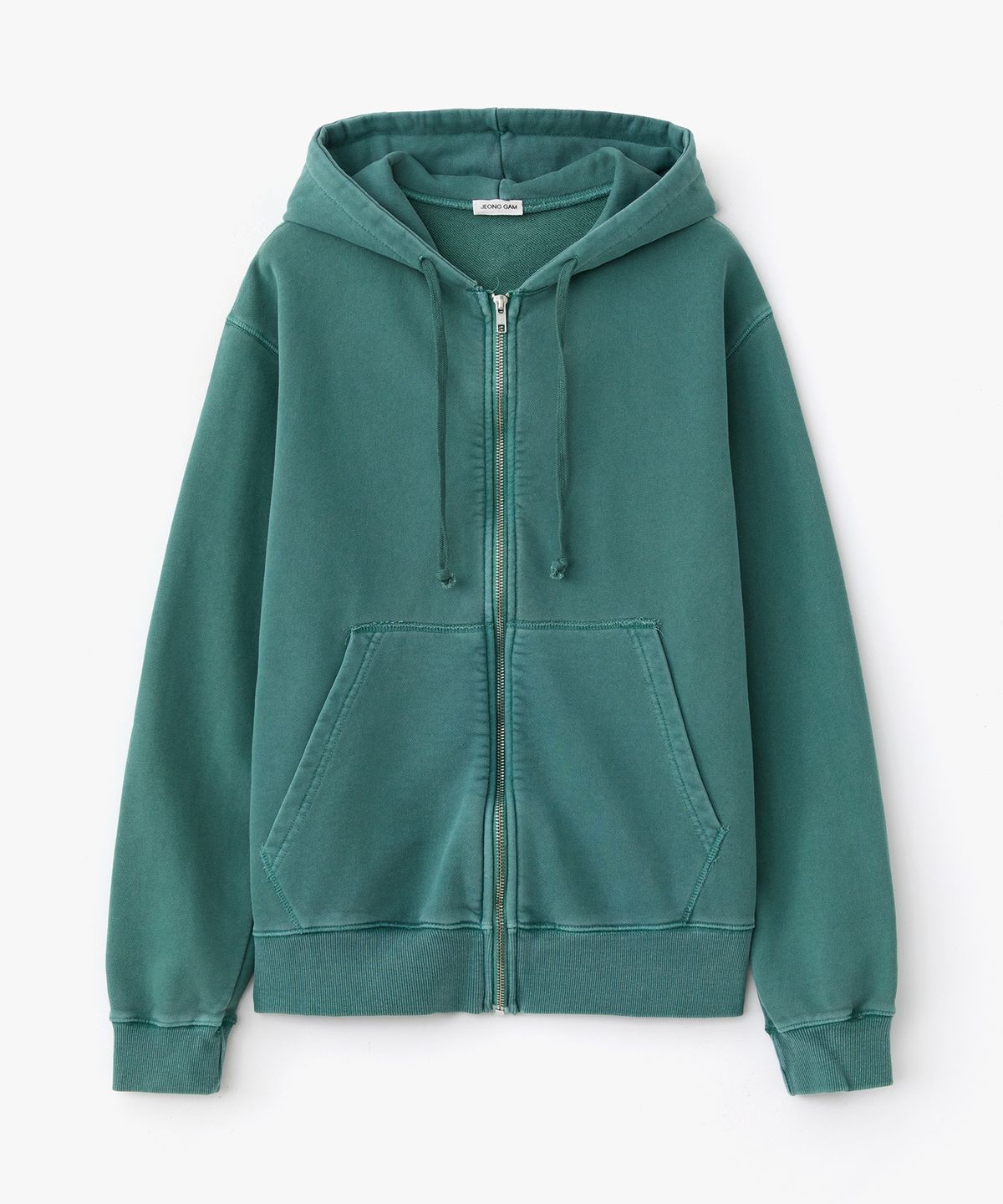 정감 스튜디오(JEONGGAM STUDIOS) Pigment Dyed Hoodie Zip-Up_4 color